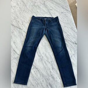 AG Adriano Goldschmied Dark Blue Skinny Jeans